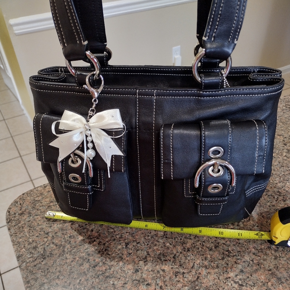 Coach Leather Soho Tote - Picture 12 of 17